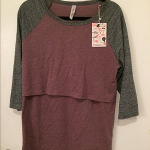 Latched Mama Raglan Baseball Tee